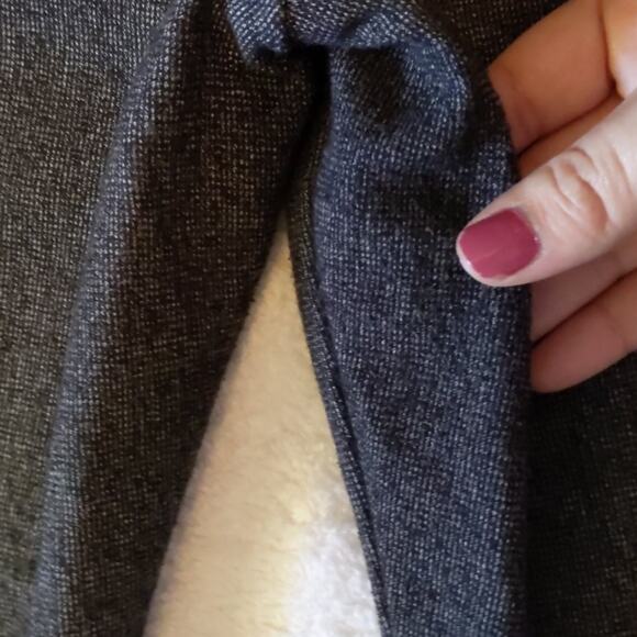 Sag Harbor Stretch Petite Dark Grey Dress Slacks Pants 16P - Picture 8 of 10